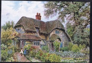 Cowdrays Cottage, Midhurst, Sussex, Dent & Sons Limited tarafından yayınlanan The Cottages and the Village Life of Rural England